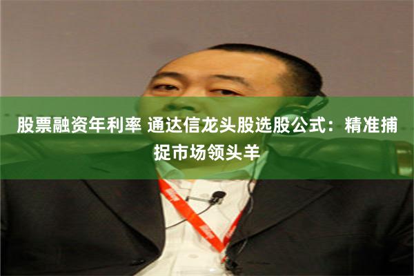 股票融资年利率 通达信龙头股选股公式：精准捕捉市场领头羊